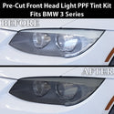 Fits BMW 3 Series 2011-2013 Full Headlight Taillight Precut Smoked PPF Tint Kit Film Overlay  - Bogar Tech Designs