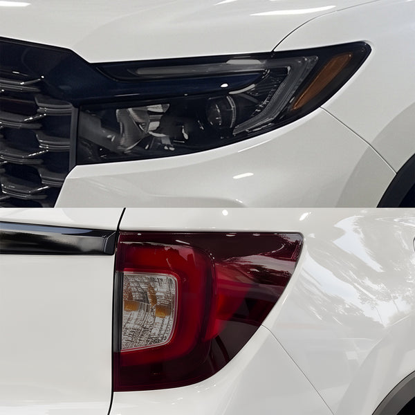 Fits Honda Passport 2022-2025 Full Headlight Taillight Precut Smoked PPF Tint Kit Film Overlay  - Bogar Tech Designs