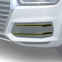 Fits Audi Q7 2017-2019 Vinyl Chrome Delete Grille Blackout Decal Stickers Overlay Film - Bogar Tech Designs