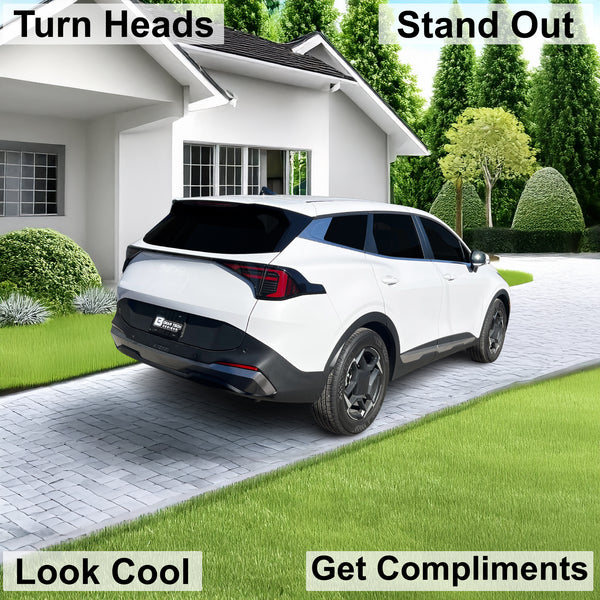 Fits Kia Sportage 2026-2027 Full Headlight Taillight Precut Smoked PPF Tint Kit Film Overlay  - Bogar Tech Designs