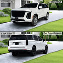 Fits Cadillac Escalade 2025-2026 Full Headlight Taillight Precut Smoked PPF Tint Kit Film Overlay  - Bogar Tech Designs