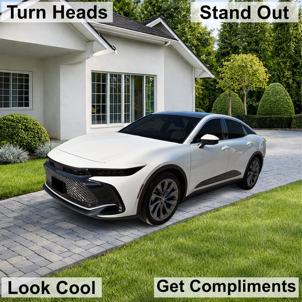 Fits Toyota Crown 2023-2026 Full Headlight Taillight Precut Smoked PPF Tint Kit Film Overlay  - Bogar Tech Designs