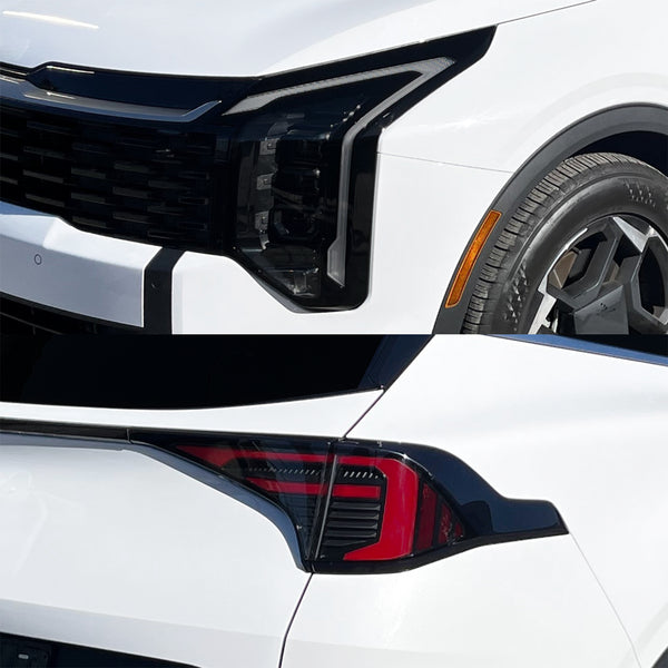 Fits Kia Sportage 2026-2027 Full Headlight Taillight Precut Smoked PPF Tint Kit Film Overlay  - Bogar Tech Designs
