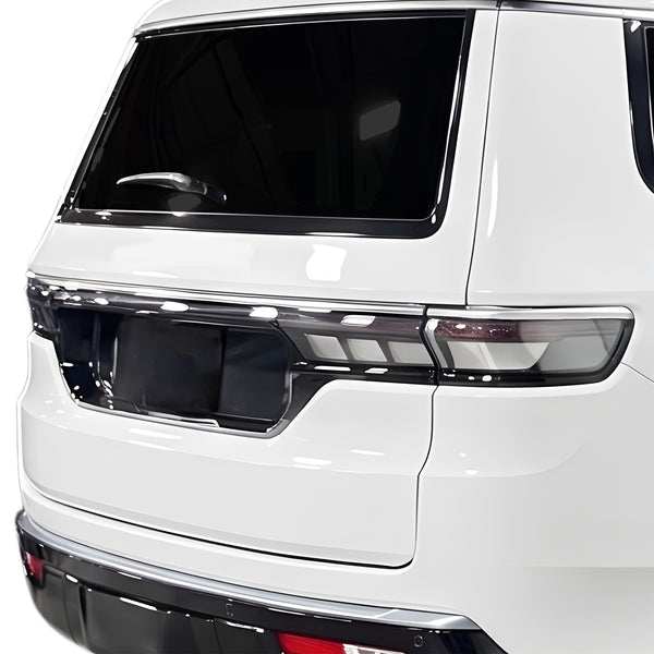 Fits Jeep Grand Wagoneer L 2026-2027 Full Headlight Taillight Precut Smoked PPF Tint Kit Film Overlay  - Bogar Tech Designs