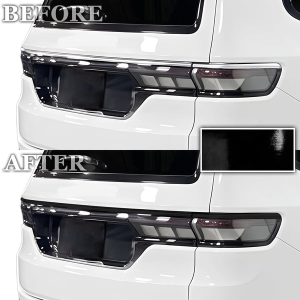 Fits Jeep Grand Wagoneer L 2026-2027 Vinyl Chrome Delete Grille Blackout Decal Stickers Overlay Film - Bogar Tech Designs