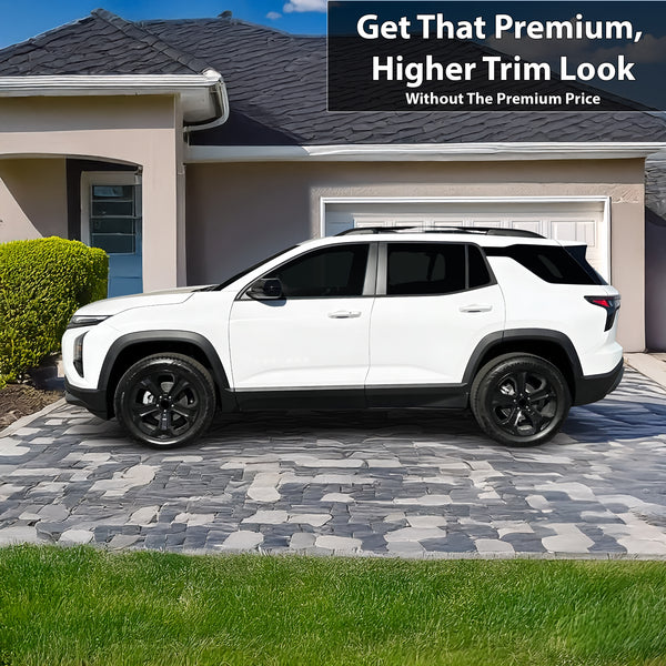 Fits Chevrolet Equinox 2025-2027 Vinyl Chrome Delete Grille Blackout Decal Stickers Overlay Film - Bogar Tech Designs