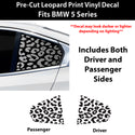 Fits BMW 5 Series 2024-2027 Animal Leopard Cheetah Cow Window Vinyl Decal Stickers - Bogar Tech Designs