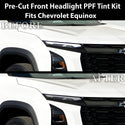 Fits Chevrolet Equinox 2025-2026 Full Headlight Taillight Precut Smoked PPF Tint Kit Film Overlay  - Bogar Tech Designs