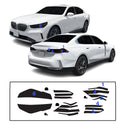 Fits BMW 5 Series 2024-2027 Full Headlight Taillight Precut Smoked PPF Tint Kit Film Overlay  - Bogar Tech Designs