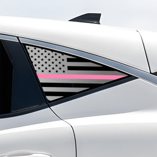 Fits Nissan Murano 2025-2026 Quarter Window American Flag Vinyl Decal Stickers - Bogar Tech Designs