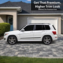 Fits Mercedes-Benz GLK 2013-2015 Vinyl Chrome Delete Grille Blackout Decal Stickers Overlay Film - Bogar Tech Designs