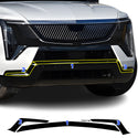 Fits Cadillac Escalade IQ 2025-2026 Vinyl Chrome Delete Grille Blackout Decal Stickers Overlay Film - Bogar Tech Designs