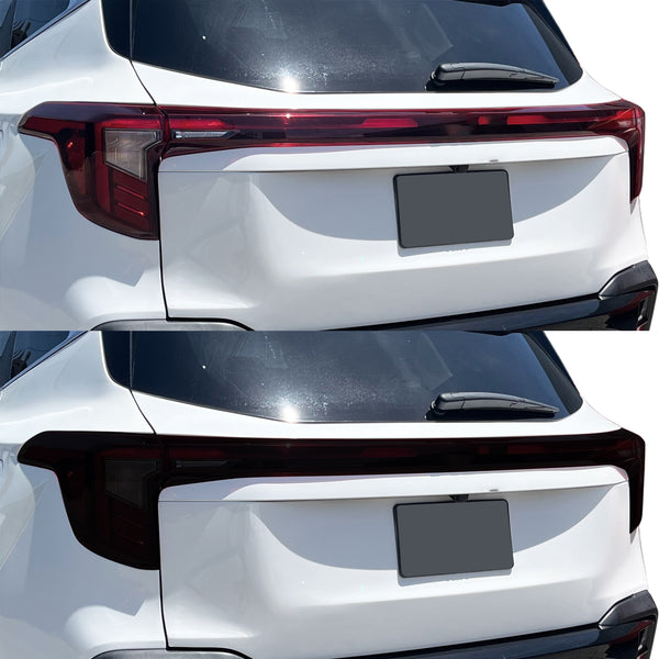 Fits Kia Seltos 2024-2025 Full Headlight Taillight Precut Smoked PPF Tint Kit Film Overlay  - Bogar Tech Designs