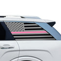Fits Hyundai Palisade 2026-2027 Quarter Window American Flag Vinyl Decal Stickers - Bogar Tech Designs
