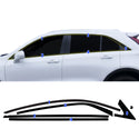 Fits Cadillac XT4 2019-2023 Vinyl Chrome Delete Grille Blackout Decal Stickers Overlay Film - Bogar Tech Designs