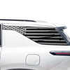 Fits Chevrolet Traverse 2024-2026 Quarter Window American Flag Vinyl Decal Stickers - Bogar Tech Designs