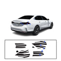 Fits BMW 5 Series 2024-2027 Full Headlight Taillight Precut Smoked PPF Tint Kit Film Overlay  - Bogar Tech Designs