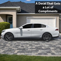 Fits BMW 5 Series 2024-2027 Animal Leopard Cheetah Cow Window Vinyl Decal Stickers - Bogar Tech Designs