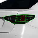 Fits Subaru Legacy 2020-2025 Full Headlight Taillight Precut Smoked PPF Tint Kit Film Overlay  - Bogar Tech Designs