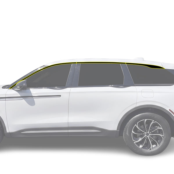 Fits Lincoln Nautilus 2024-2026 Vinyl Chrome Delete Grille Blackout Decal Stickers Overlay Film - Bogar Tech Designs
