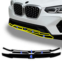 Fits BMW X4 2019-2025 Vinyl Chrome Delete Grille Blackout Decal Stickers Overlay Film - Bogar Tech Designs