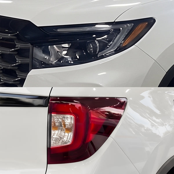 Fits Honda Passport 2022-2025 Full Headlight Taillight Precut Smoked PPF Tint Kit Film Overlay  - Bogar Tech Designs