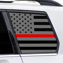 Fits Mercedes-Benz GLK 2010-2015 Quarter Window American Flag Vinyl Decal Stickers - Bogar Tech Designs