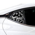 Fits Nissan Maxima 2015-2023 Animal Leopard Cheetah Cow Window Vinyl Decal Stickers - Bogar Tech Designs