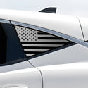Fits Nissan Murano 2025-2026 Quarter Window American Flag Vinyl Decal Stickers - Bogar Tech Designs