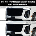 Fits Cadillac Escalade 2025-2026 Full Headlight Taillight Precut Smoked PPF Tint Kit Film Overlay  - Bogar Tech Designs