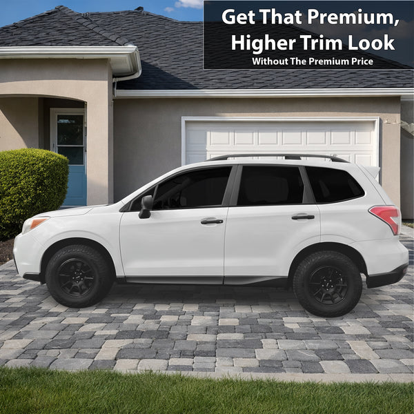 Fits Subaru Forester 2014-2018 Vinyl Chrome Delete Grille Blackout Decal Stickers Overlay Film - Bogar Tech Designs