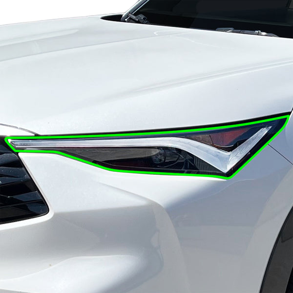 Fits Acura ADX 2025-2026 Full Headlight Taillight Precut Smoked PPF Tint Kit Film Overlay  - Bogar Tech Designs