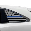 Fits Acura MDX 2014-2020 Quarter Window American Flag Vinyl Decal Stickers - Bogar Tech Designs
