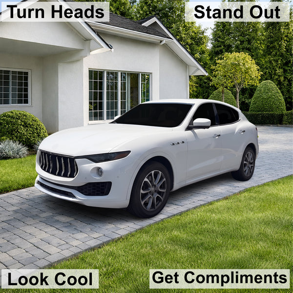 Fits Maserati Levante 2017-2020 Full Headlight Taillight Precut Smoked PPF Tint Kit Film Overlay  - Bogar Tech Designs