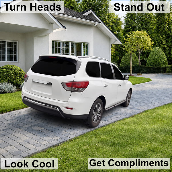 Fits Nissan Pathfinder 2013-2016 Full Headlight Taillight Precut Smoked PPF Tint Kit Film Overlay  - Bogar Tech Designs
