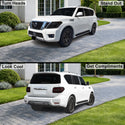 Fits Nissan Armada 2017-2020 Full Headlight Taillight Precut Smoked PPF Tint Kit Film Overlay  - Bogar Tech Designs