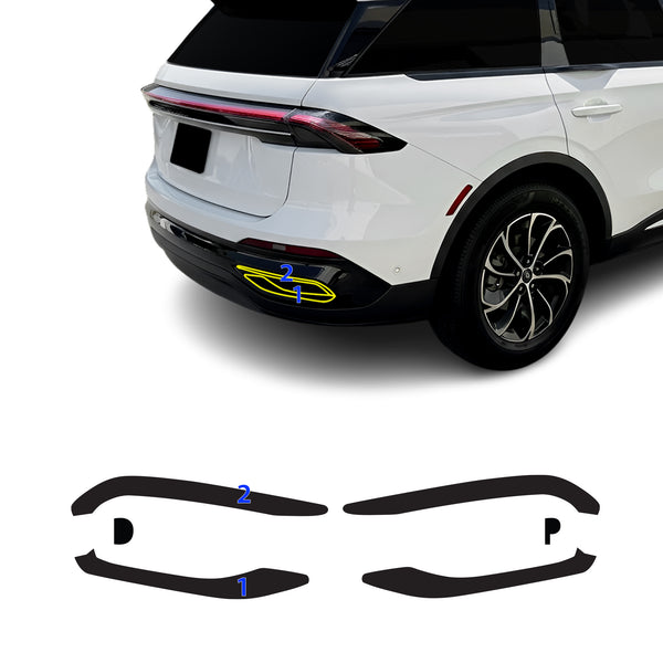 Fits Lincoln Nautilus 2024-2026 Vinyl Chrome Delete Grille Blackout Decal Stickers Overlay Film - Bogar Tech Designs