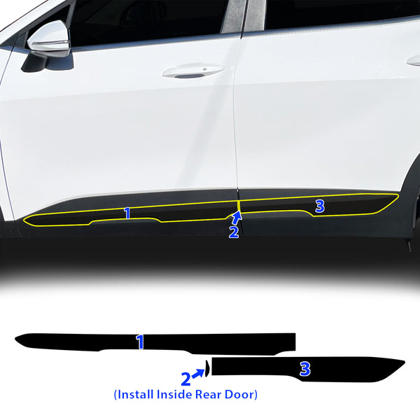 Fits Kia Sportage 2026-2027 Vinyl Chrome Delete Grille Blackout Decal Stickers Overlay Film - Bogar Tech Designs