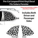 Fits Subaru Forester 2025-2027 Animal Leopard Cheetah Cow Window Vinyl Decal Stickers - Bogar Tech Designs