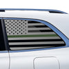 Fits Mercedes-Benz GLS 2024-2026 Quarter Window American Flag Vinyl Decal Stickers - Bogar Tech Designs