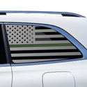 Fits Mercedes-Benz GLS 2024-2026 Quarter Window American Flag Vinyl Decal Stickers - Bogar Tech Designs