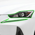 Fits Lexus IS 2017-2020 Full Headlight Taillight Precut Smoked PPF Tint Kit Film Overlay  - Bogar Tech Designs