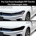 Fits Volkswagen Jetta 2025-2026 Full Headlight Taillight Precut Smoked PPF Tint Kit Film Overlay  - Bogar Tech Designs