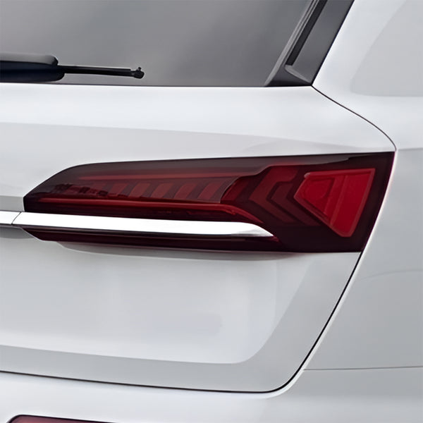 Fits Audi Q7 2020-2024 Full Headlight Taillight Precut Smoked PPF Tint Kit Film Overlay  - Bogar Tech Designs