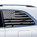 Fits Mercedes-Benz GLS 2024-2026 Quarter Window American Flag Vinyl Decal Stickers - Bogar Tech Designs