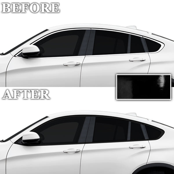 Fits BMW X4 2019-2025 Vinyl Chrome Delete Grille Blackout Decal Stickers Overlay Film - Bogar Tech Designs