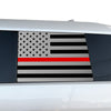 Fits Hyundai Santa Fe 2024-2026 Quarter Window American Flag Vinyl Decal Stickers - Bogar Tech Designs