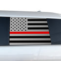 Fits Hyundai Santa Fe 2024-2026 Quarter Window American Flag Vinyl Decal Stickers - Bogar Tech Designs