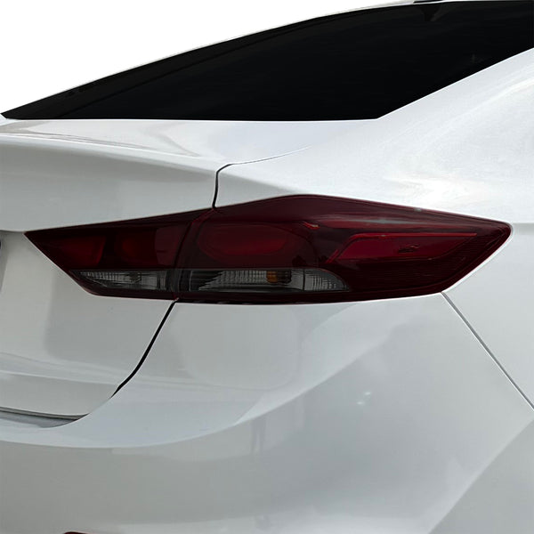 Fits Hyundai Elantra 2017-2018 Full Headlight Taillight Precut Smoked PPF Tint Kit Film Overlay