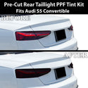Fits Audi S5 2020-2024 Full Headlight Taillight Precut Smoked PPF Tint Kit Film Overlay  - Bogar Tech Designs
